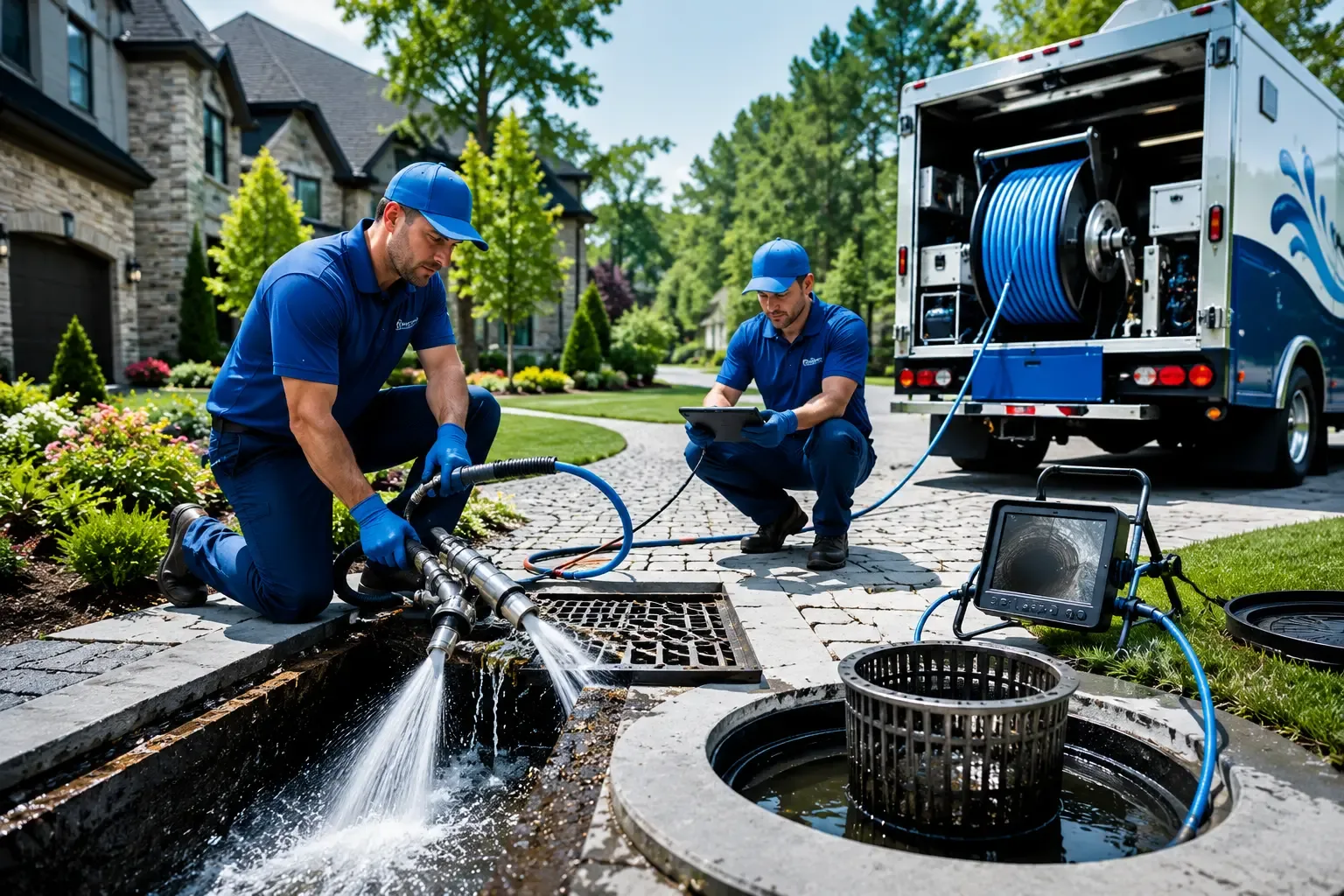 Local outdoor drain cleaning professionals in West Middletown, PA